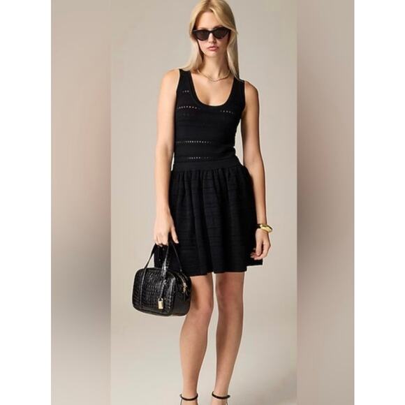 J. Crew Open-knit mini dress - Picture 1 of 10
